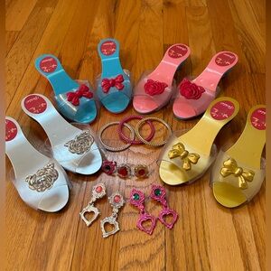 Pretend Dress-Up Shoes and Jewelry